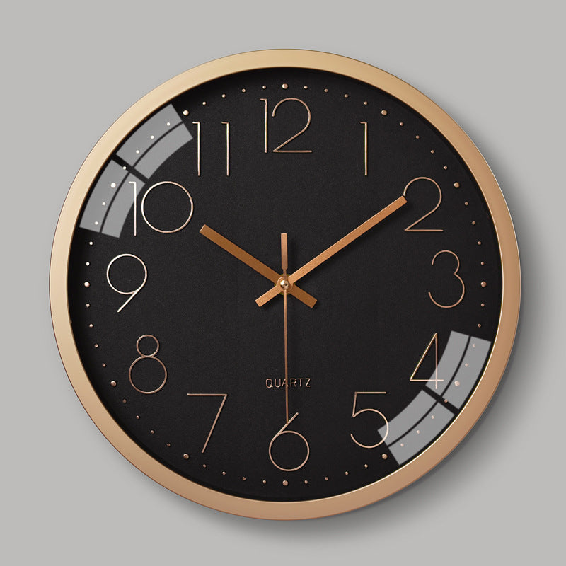 Lisslune | Simple Design 3D Silent Classroom Wall Clock 30 cm