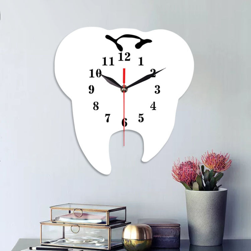 Lisslune | Dentist Practice Themed Silent Wall Clock