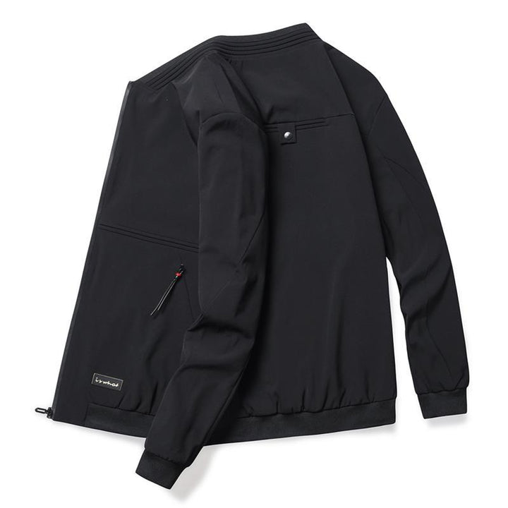 Men's Functional Transition Jacket with Innovative Cut and Breathable Inserts Lisslune