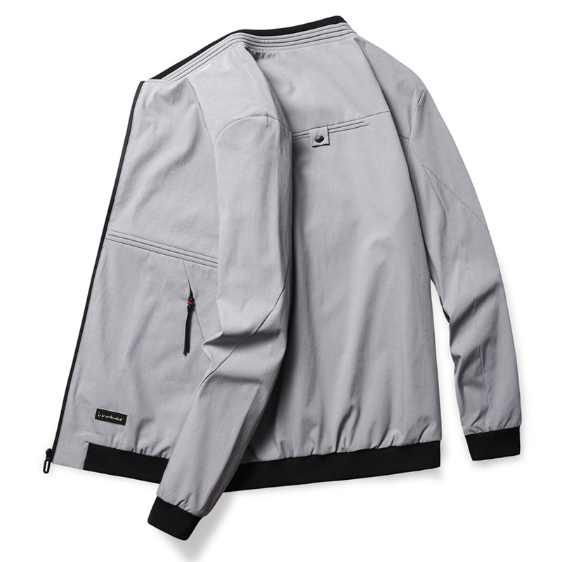 Men's Functional Transition Jacket with Innovative Cut and Breathable Inserts Lisslune