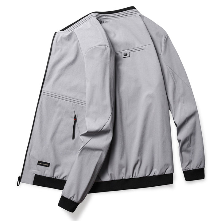 Men's Functional Transition Jacket with Innovative Cut and Breathable Inserts Lisslune