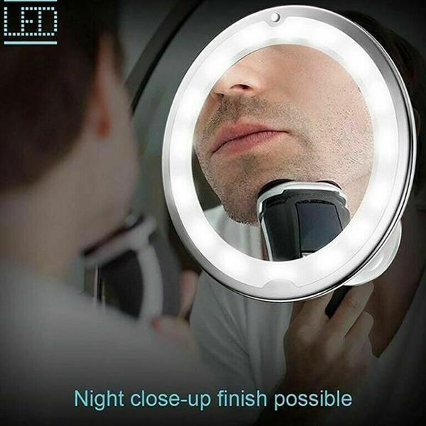 Lisslune | 10x magnification LED illuminated makeup mirror