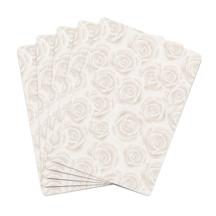 Lisslune | Valentine's Red Heart Poker Deck - Romantic Playing Cards for Card Game Lovers