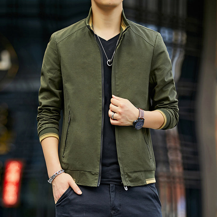 Men's Casual Leisure Jacket with Energetic Edge Lisslune