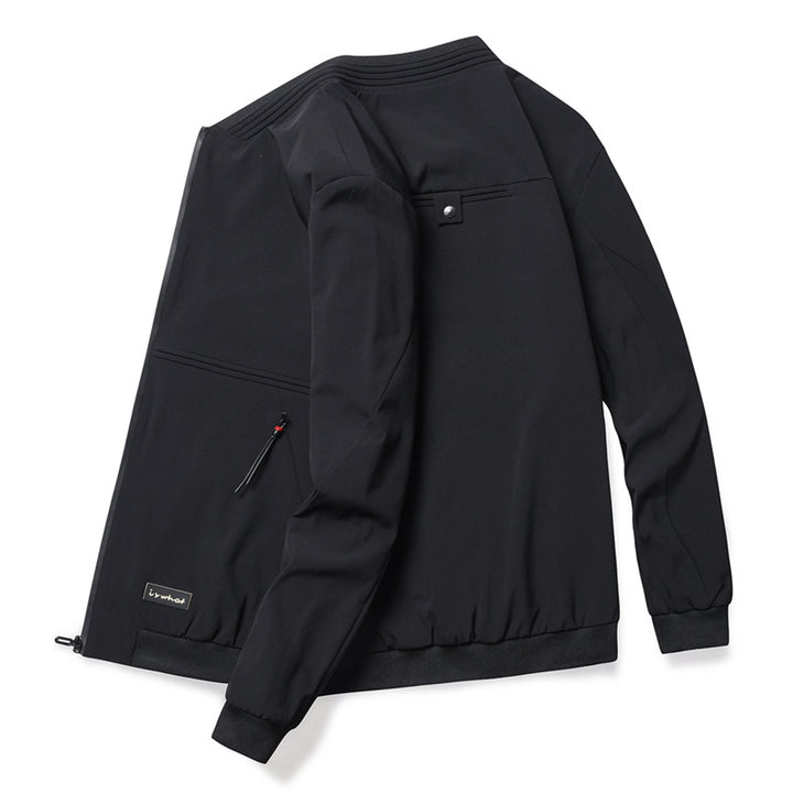 Men's Functional Transition Jacket with Innovative Cut and Breathable Inserts Lisslune