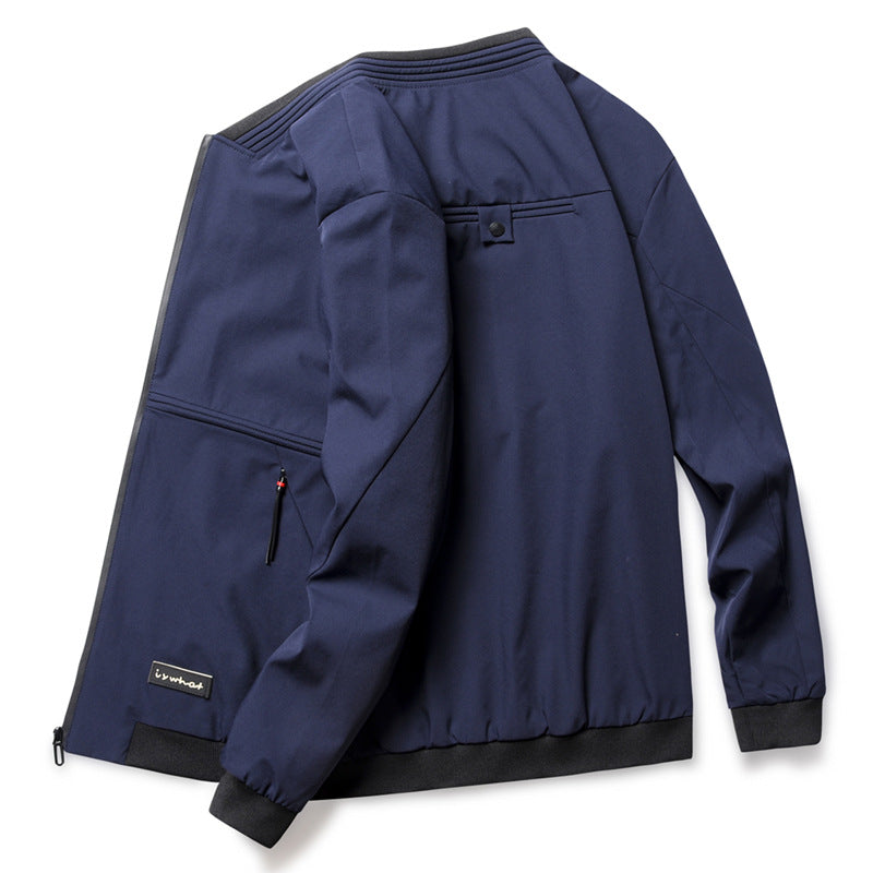 Men's Functional Transition Jacket with Innovative Cut and Breathable Inserts Lisslune