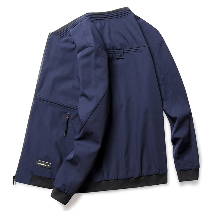 Men's Functional Transition Jacket with Innovative Cut and Breathable Inserts Lisslune
