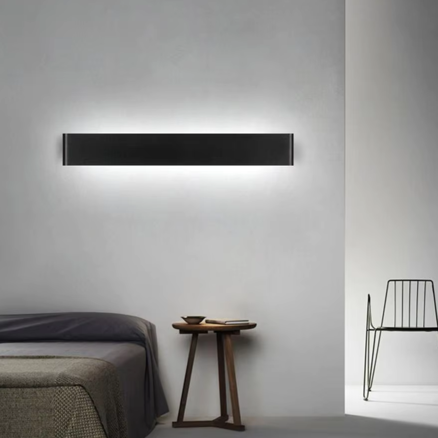 Lisslune | Nordic LED Wall Light - Modern Brushed Aluminum Indoor Wall Light