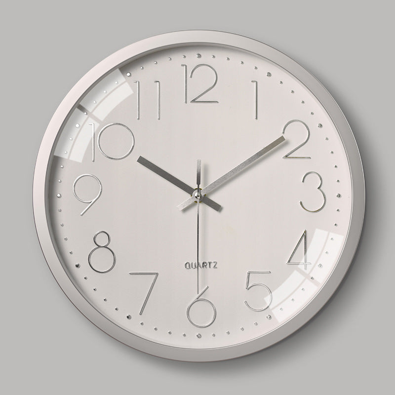 Lisslune | Simple Design 3D Silent Classroom Wall Clock 30 cm