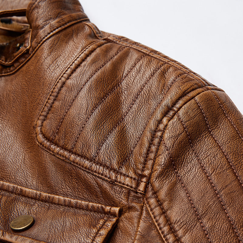 Men's versatile utility jacket with practical pockets Lisslune