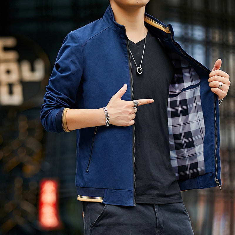 Men's Casual Leisure Jacket with Energetic Edge Lisslune