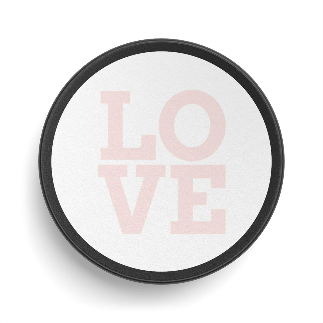 Lisslune | Viceroy Black Custom Luxury Hockey Puck: Unleash your style on the ice