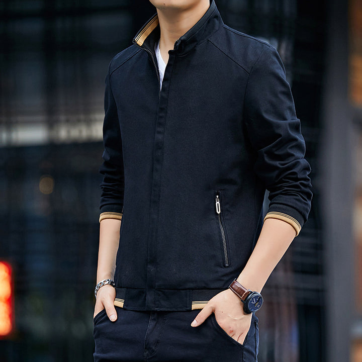 Men's Casual Leisure Jacket with Energetic Edge Lisslune