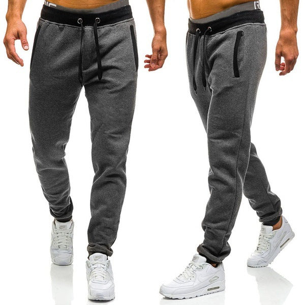 Men's Sporty Cotton Pants with Practical Pockets Lisslune