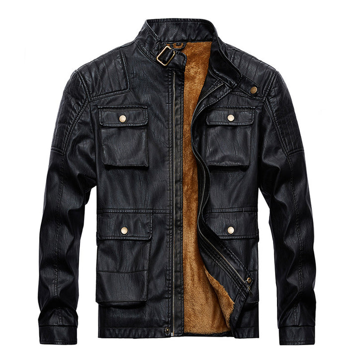 Men's versatile utility jacket with practical pockets Lisslune