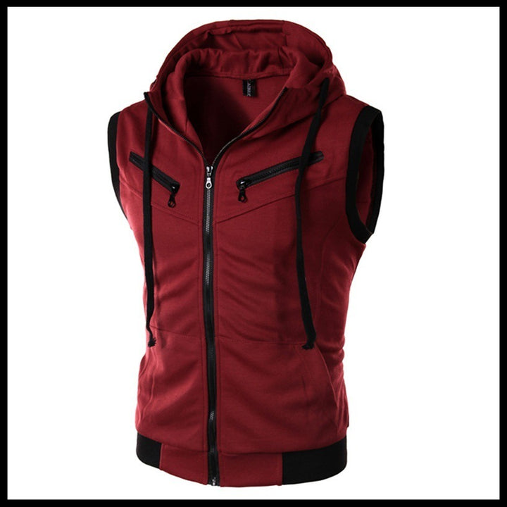 Men's Sports Hoodie Vest Lisslune