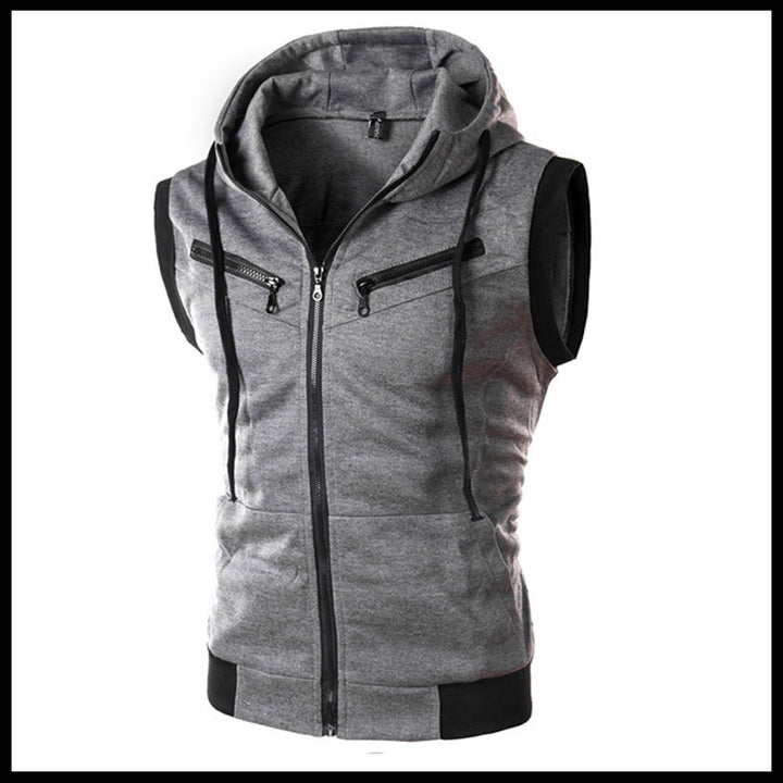 Men's Sports Hoodie Vest Lisslune