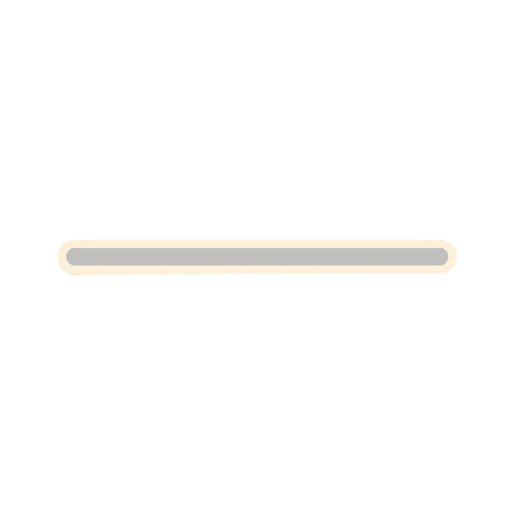 Lisslune | White linear wall sconce Simplicity LED acrylic wall lamp in white/warm light, 16"/23.5"/31.5" long