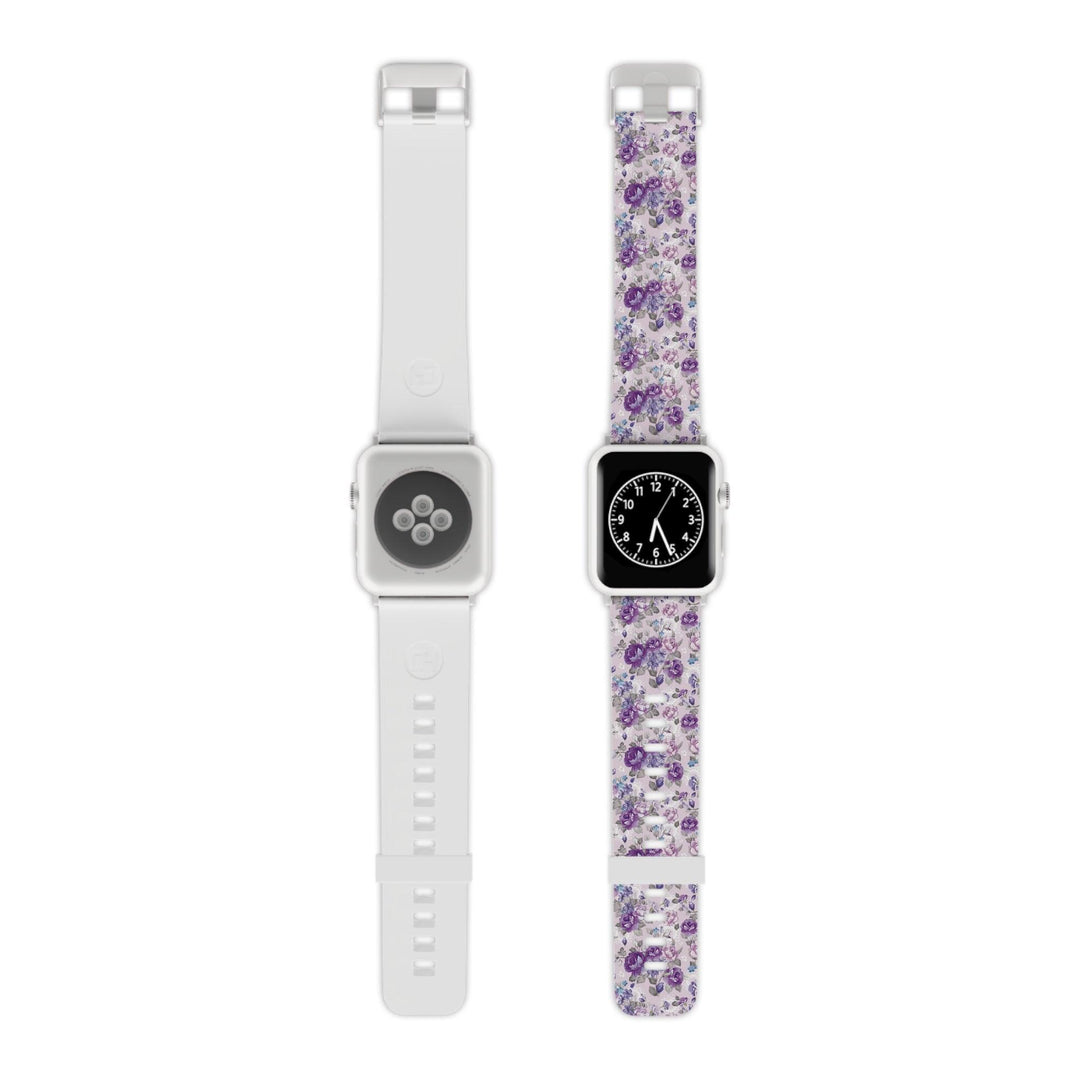 Lisslune | Personalized floral Apple Watch band: Style meets performance