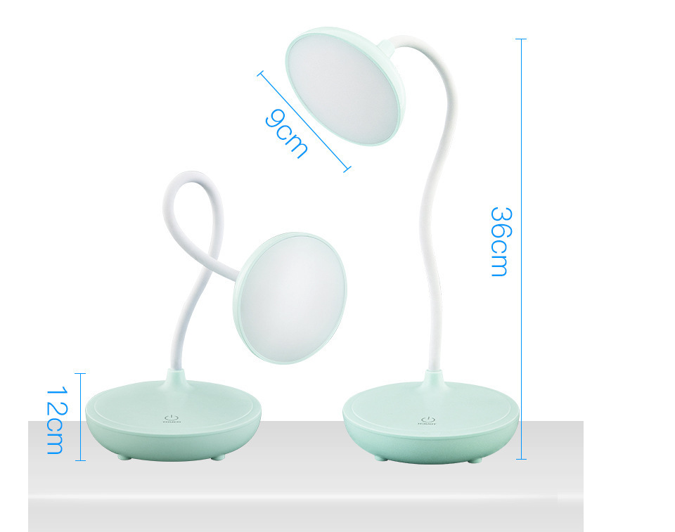 Lisslune | USB Rechargeable Touch Desk Lamp with LEDs