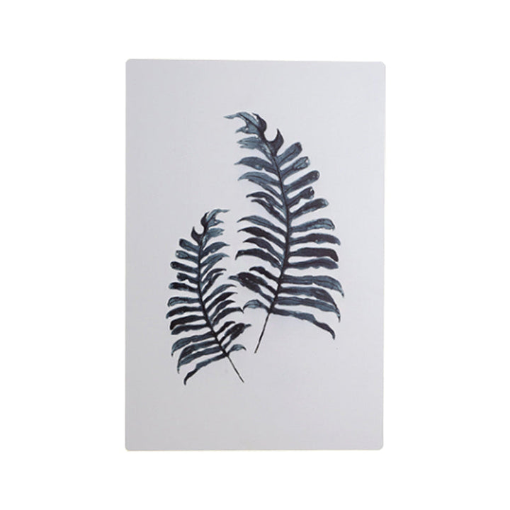 Lisslune | White Rectangle Banana Leaf Wall Lamp Nordic Style LED Acrylic Wall Light