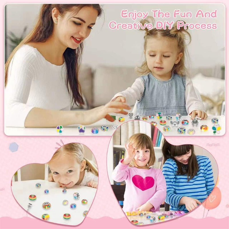 Lisslune | Girls Charm Bracelet Craft Kit