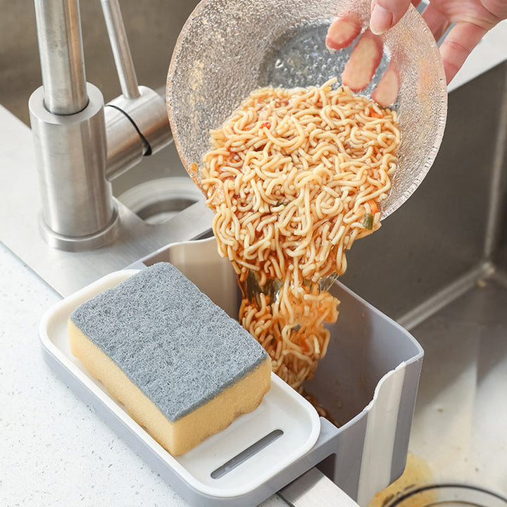 Lisslune | Telescopic Draining Basket for Kitchen Sink