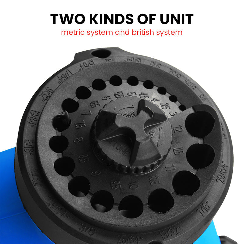 Lisslune | Power Drill Bit Sharpener for Twist Bits