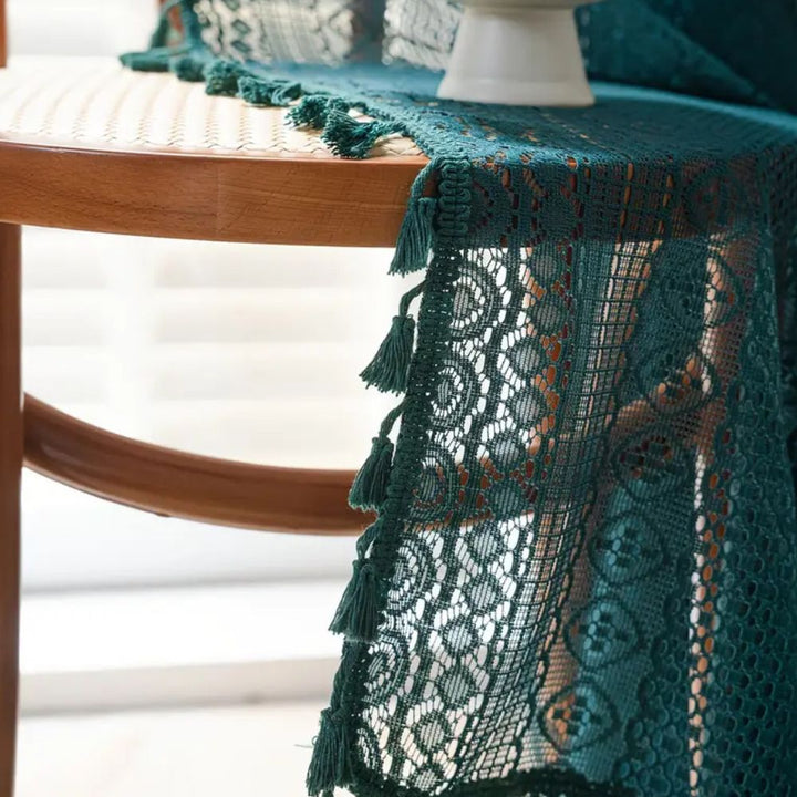 Lisslune | Lumine Crochet Tassel Curtain