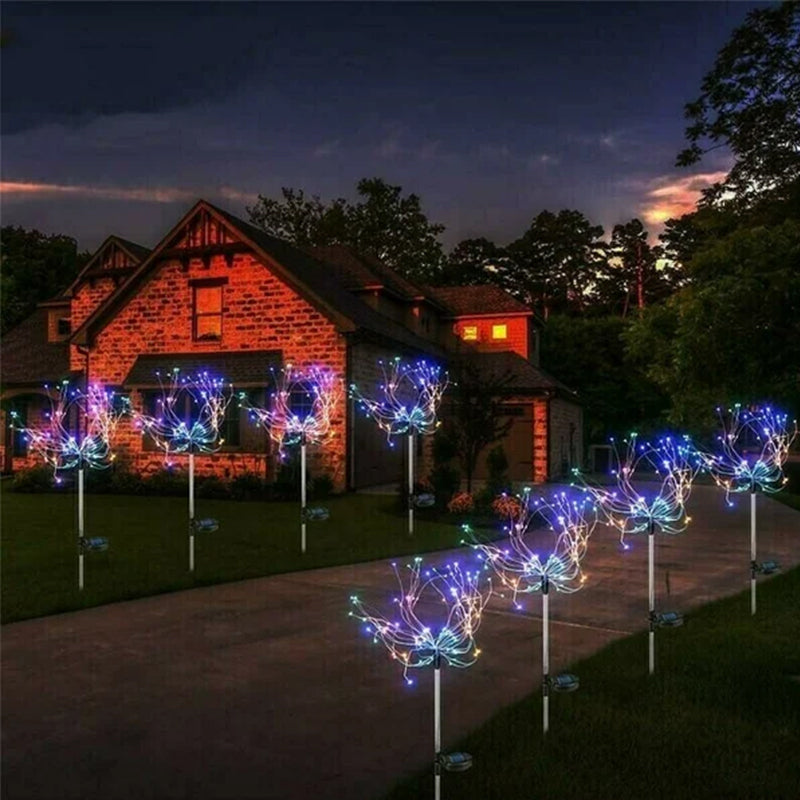 Lisslune | Waterproof Solar Garden Fireworks Lamp