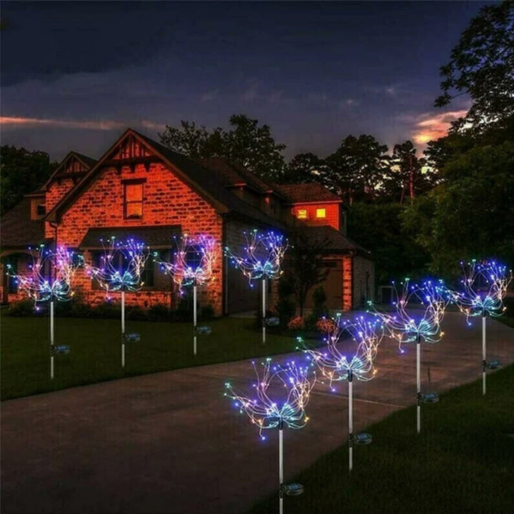 Lisslune | Waterproof Solar Garden Fireworks Lamp