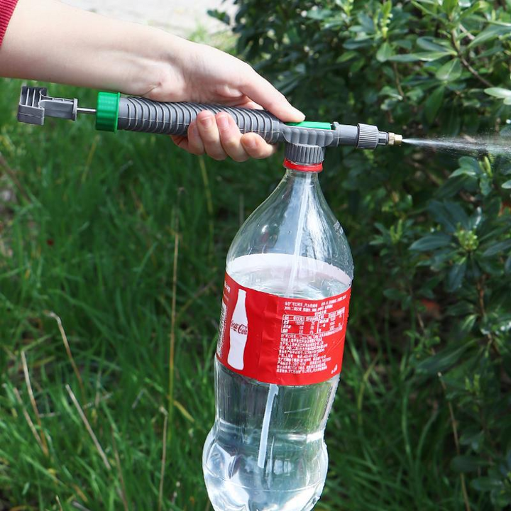 Lisslune | Universal Bottle Garden Sprayer with High Pressure Nozzle – For Plant Watering and Cleaning