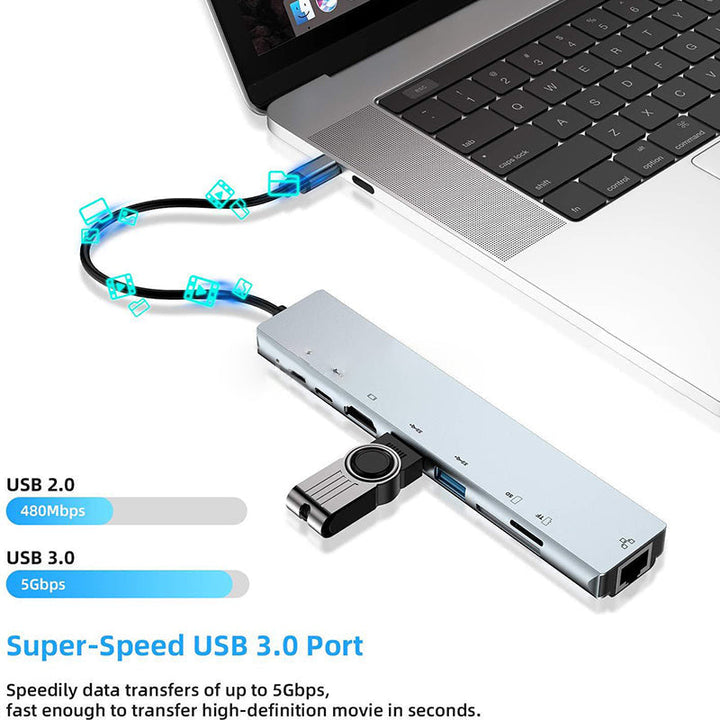 Lisslune | 8 In 1 Universal Docking Station