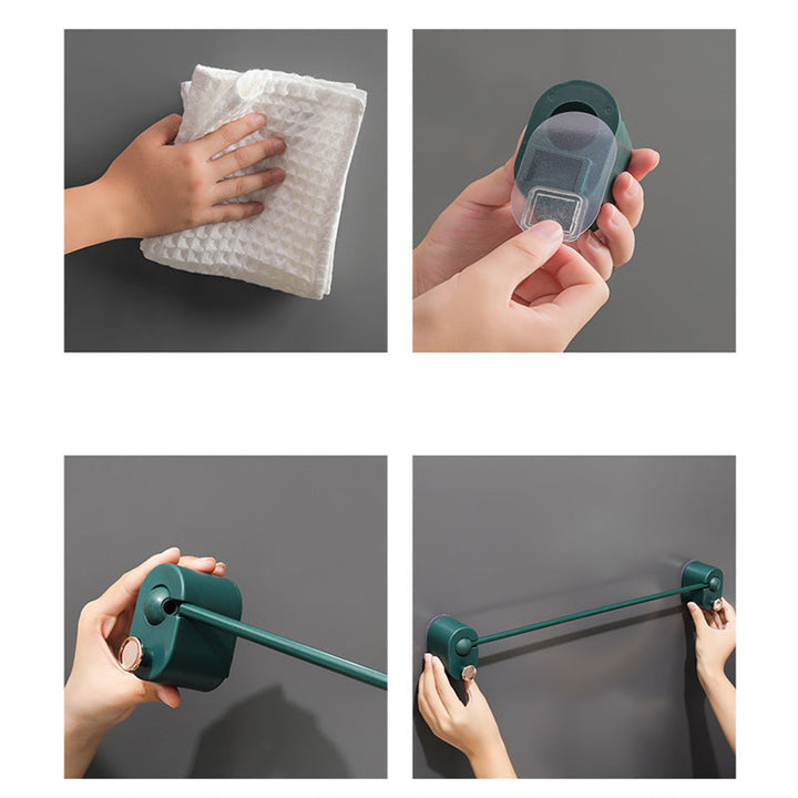 Lisslune | Hole-free towel holder