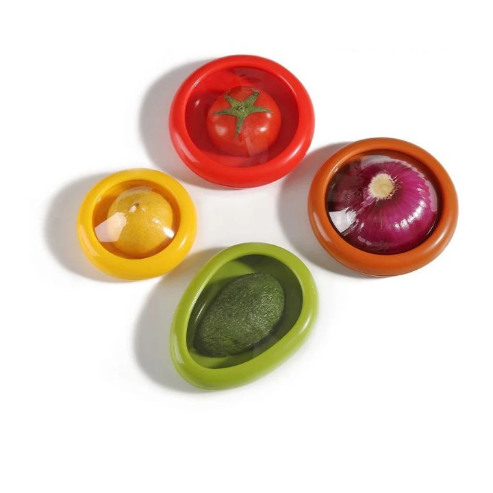 Lisslune | Reusable elastic food seals (set of 4)