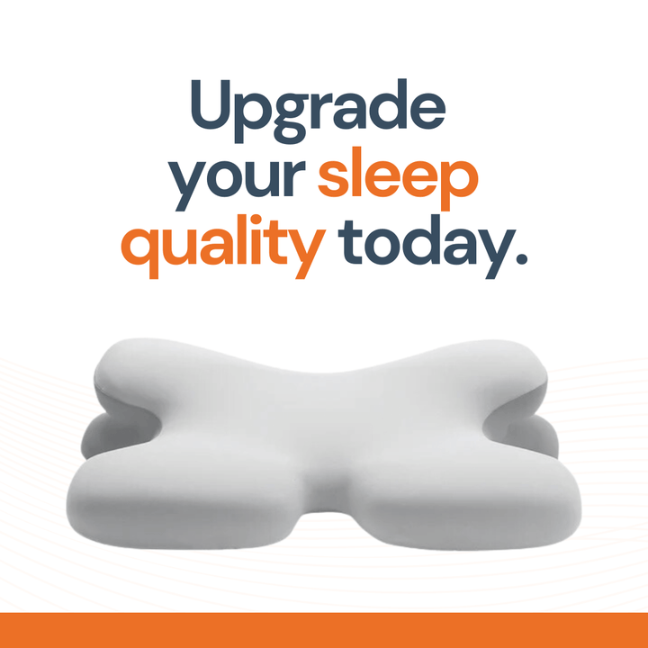 Lisslune | Ergonomic Cervical Pillow | Memory Foam, Neck Support & Ideal for Restful Sleep
