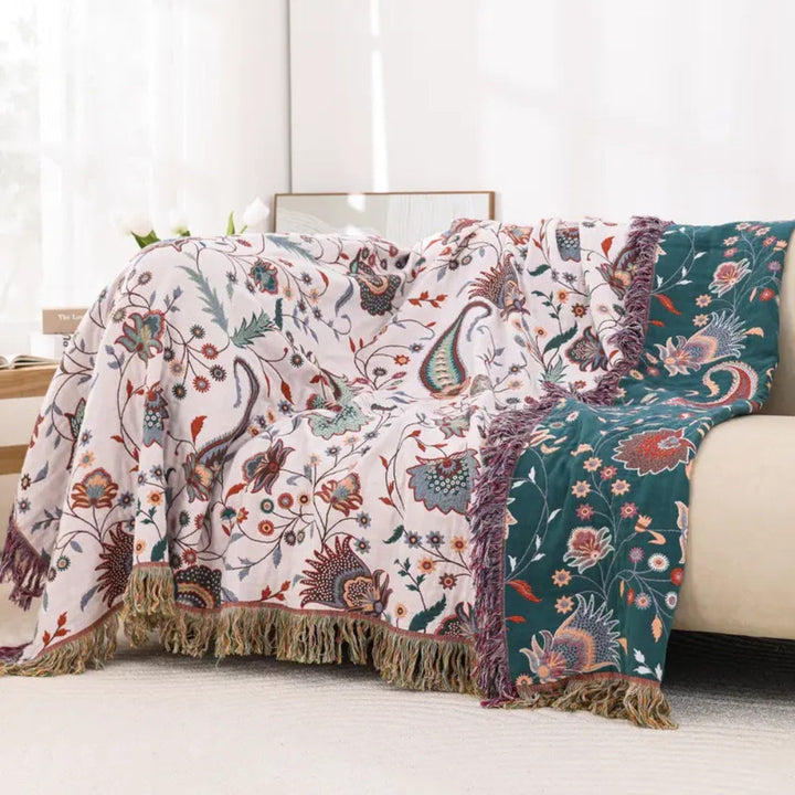 Lisslune | Liora Vintage Reversible Soft Blanket