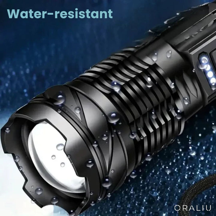 Lisslune | Zoomable LED Flashlight – 3KM Range, Ultra Bright & Durable