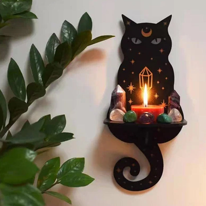 Lisslune | Creative Candle Holder Decoration Made of Wood