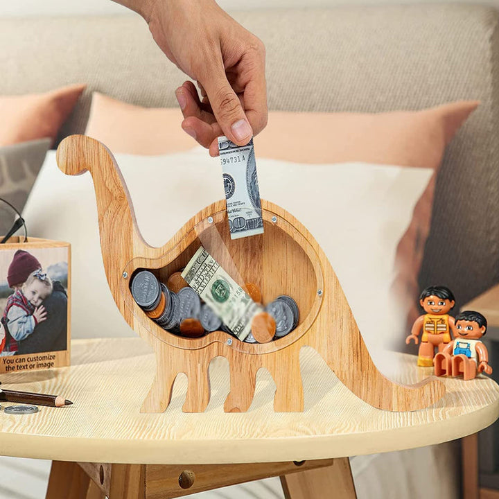 Lisslune | Wooden Animal Savings Bank