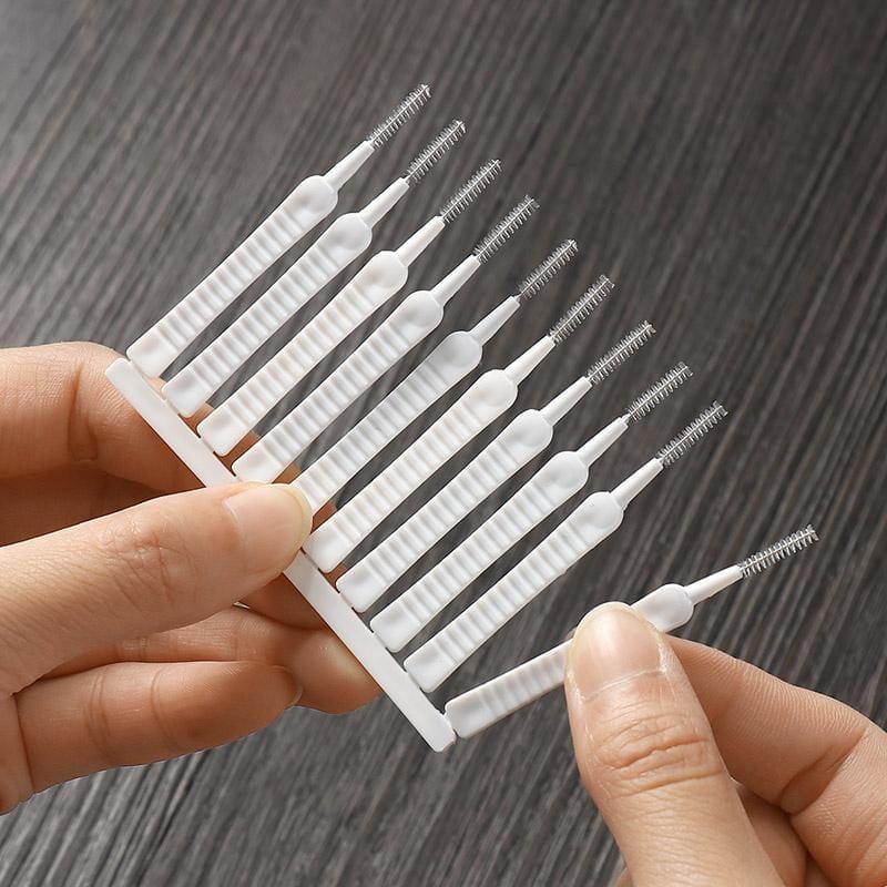 Lisslune | Shower Hole Cleaning Brush Nozzle (10 pieces)