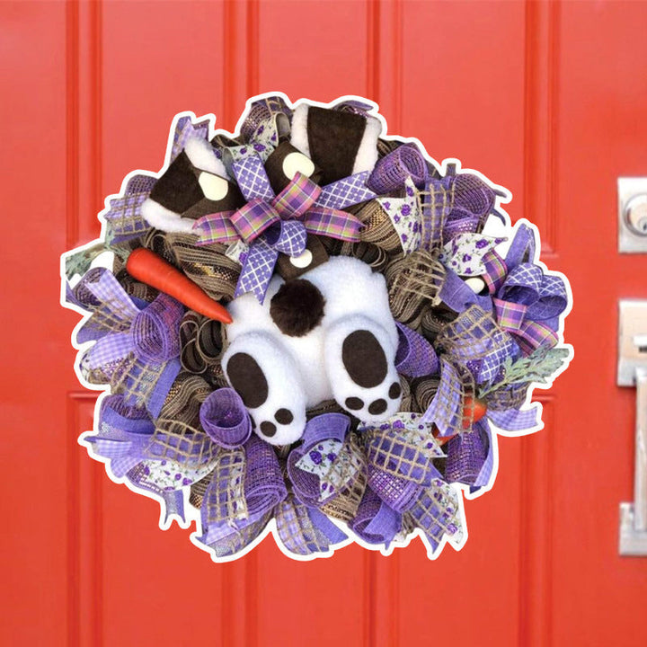 Lisslune | Easter Bunny Wreath Sticker