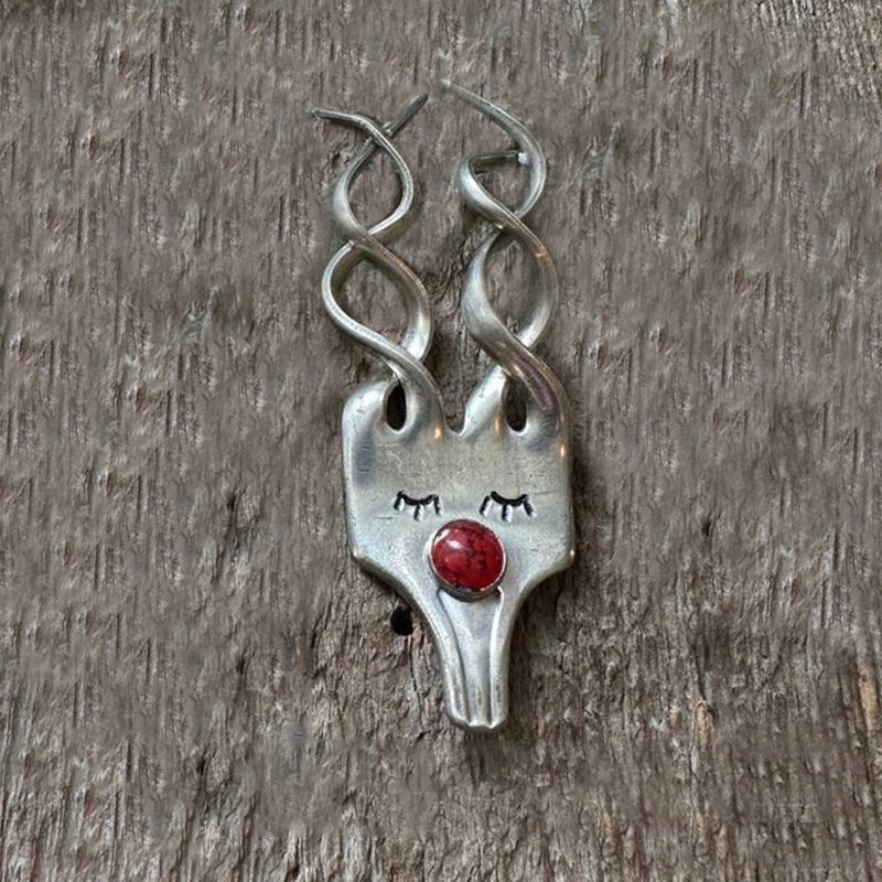 Lisslune | Funny Fork Reindeer Decoration