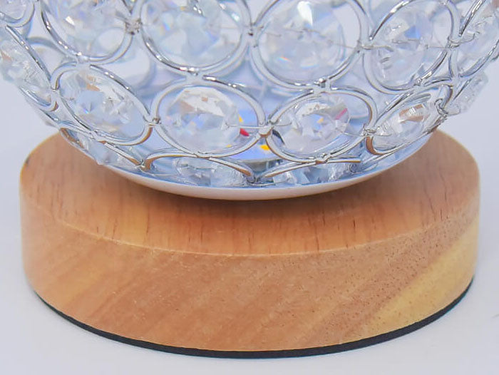 Lisslune | Modern Minimalistic Round USB Rechargeable LED Night Light Table Lamp