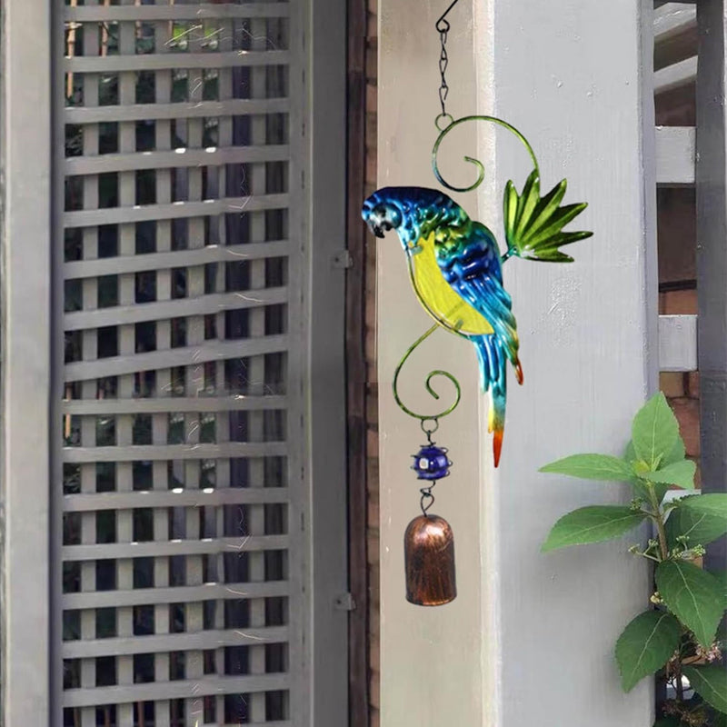 Lisslune | Three-dimensional parrot wind chime, hanging decoration