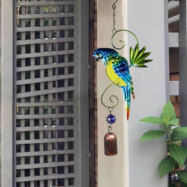 Lisslune | Three-dimensional parrot wind chime, hanging decoration