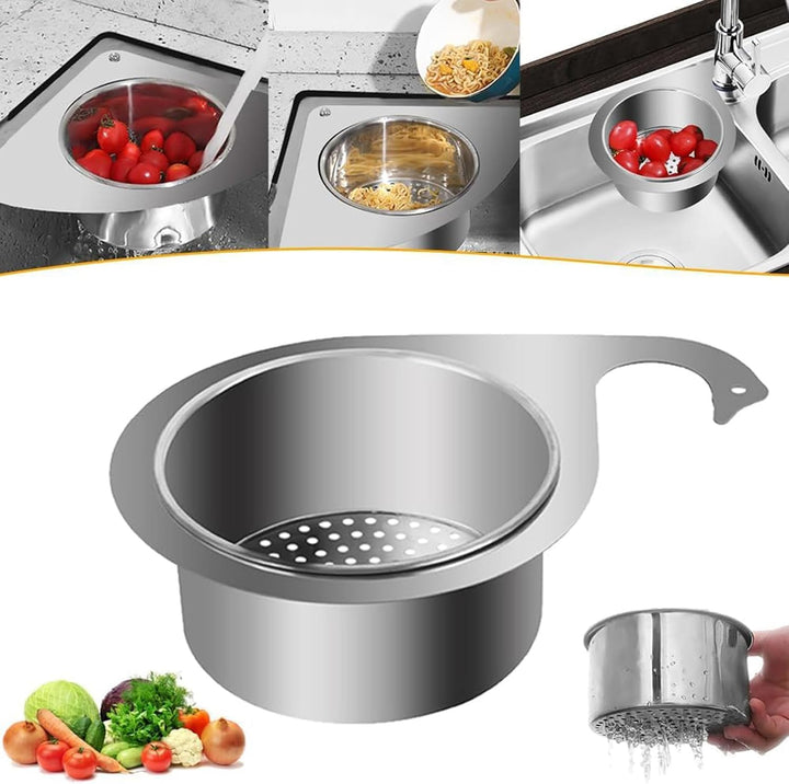Lisslune | Stainless Steel Swan Sink Drain Basket