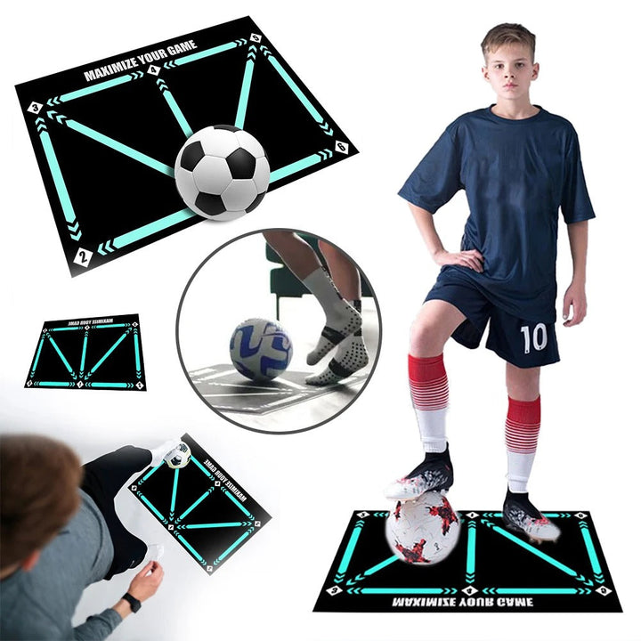 Lisslune | Soccer Training Mat – Anti-Slip, Noise-Reducing Training Tool