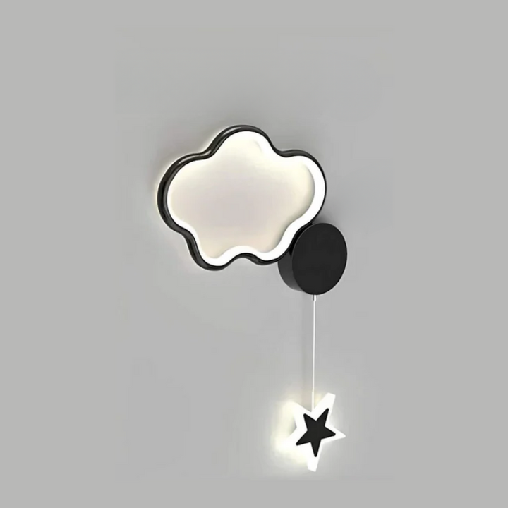 Lisslune | DreamLight | Magical Wall Lamp with Clouds, Stars and Moon