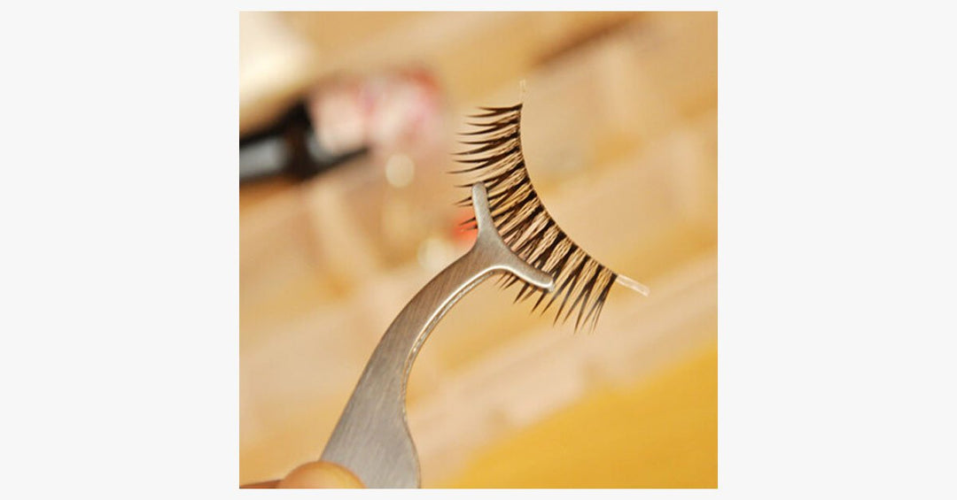 Lisslune | Stainless Steel Eyelash Extension Tweezers – A grooming tool you will love